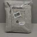 Linen 100% Blackout Curtains 84 Inch Length 2 Panels Set, Back Tab Textured Light Blocking Room Darkening Energy Saving Thermal Insulated Drapes for Living Room/Bedroom (W52xL84, Copper Brown)