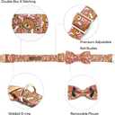 Lionheart Glory Valentine's Day Dog Collar With Bowtie for Large Dogs - Hearts Bear Spring Pink Pet Collar Bows (Large (Pack of 1)