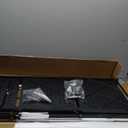 BRIAN & DANY 5-Tier Foldable Storage Shelves with Wheels, Folding Metal Rack Shelving Unit, Heavy Duty No Assembly Organizer Shelf for Garage, Kitchen, Basement, Pantry, Black