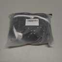 HXN Women's One Piece Swimsuit Tummy Control Bathing Suit Color Block Cutout Slimming Swim Suit Swimwear 2025 (Black, L)