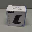 3 in 1 Magnetic Wireless Charging Station Apple 20W Charger Stand Magnetic Wireless Charger for iPhone 16 15 14 13 12 Pro/Pro Max/Plus/Mini AirPods 2/3/Pro iWatch Ultra/8/7/SE/6/5/4/3/2 (3 in 1) (Black)