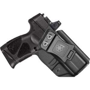 Amberide Taurus G3C IWB Holster, Kydex Concealed Carry Holster for Taurus G3C / G3X / G2C / G2S / PT111 / PT140, Optic Cut, Posi-Click Retention, Sweat Guard, Adjustable Cant (030) (Right Hand Draw)