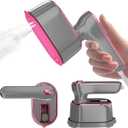 Travel Steamer Iron for Clothes Mini - Portable Ironing Machine Travel Small Size Portable Steamer Travel College Dorm Home Essentials (LightGrey)