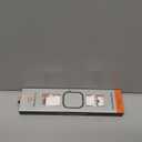 Bandletic Magnetic Silicone Watchband Compatible with Apple Watch Band 44mm 45mm 46mm 49mm 42mm 41mm 40mm 38mm Men Women, Strong Magnet Sport Strap for iWatch Series 11 10 9 8 7 6 5 4 Ultra SE 3 2 1 (White/Black)