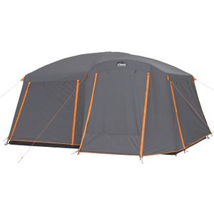 CORE 10 Person Cabin Tent | Large Portable Multi Room Family Tent with Full Rainfly for Weather Protection and Storage | Included Storage Pockets for Camping Accessories