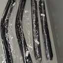 Window Visors Rain Guards for 2015-2025 Ford F150 SuperCrew, Out-Channel Sun Rain Shades Window Vent Deflectors for 2017-2025 F-150 Raptor F250 F350 F450 F550 Super Duty Crew Cab, for Full-Size Cabs