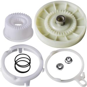 W10721967 Pulley Clutch Kit W10006384 Drive Belt W10528947 Basket Hub by BlueStars - Compatible with Whirlpool Kenmore Maytag Washers (W10721967 Splutch Cam Kit (no belt))