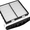 Cabin Air Filter Retrofit Kit Fits for 07-14 GM Chevy Silverado Sierra Tahoe Yukon Avalanche Suburban Cadillac Escalade,Replaces OEM #: 22759208 259-200, 22759203, 103948