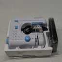 Sewing Machine for Beginners - Portable Electric Hand Mini Sewing Machine with Extension Table 12 Built-In Stitches with 2 Speed Foot Pedal Small Handheld Maquina de Coser Blue