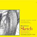 Strathmore 300 Series Sketch Pad, 18x24 inch, 100 Sheets, Glue Bound - Artist Sketchbook for Drawing, Illustration, Art Class Students