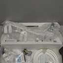 LUXE Bidet NEO 320 Plus - Warm Water, Dual Nozzle, Non-Electric Bidet Attachment for Toilet Seat, Patented Slide-In Install, 360 Self-Clean, EZ-Lift to Clean, Feminine & Rear Wash (Chrome)