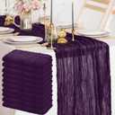 Purple Cheesecloth Table Runner 10 Packs Boho Cheese Cloth Table Runners for Halloween Party Cheesecloth Runners for Tables Cheese Cloth Gauze Tables Runner for Bridal Shower Decoration
35" x 10FT- 10 Pack