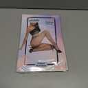 4 x akiido Fishnet Stockings for Women, Black Fishnets Tights Thigh High Stockings Pantyhose, Plus Size Fits All (Black03-3pairs-large&mid&mini Grid)