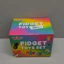 120 Pcs Fidget Toys Pack, Pop Sensory Party Favors Set Gifts for Kids Adults Boy Girl Stocking Stuffers Autistic Bulk Goodie Bag Filler Treasure Box Classroom Prizes School