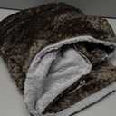 Fuzzy Dog Blanket or Cat Blanket or Pet Blanket, Warm and Soft, Plush Fleece Receiving Blankets for Dog Bed and Cat Bed , Couch, Sofa, Travel and Outdoor, Camping (Blanket (32" x 40"), DG-Eagle Grey)