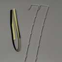 Over-The-Door Mirror Hanger, Adjustable Doors Mirror Hanger Set Protective Linin Over The Doors Mirror Hooks Mirror Brackets, 2PCS