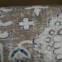 8x10 Area Rugs for Living Room Bedroom, Soft Boho Carpet Floral Brown