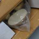 Cluster of 9 Serving Bowls, One-Piece Set, Gold White Brass Multi-Bowl Display Tray for Snacks Nuts Chips Appetizers, Modern Home Entertaining Centerpiece Dining Parties Housewarming Wedding Gifts 11"