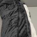 Westinghouse Electric Blanket Twin, Heated Blanket Twin Size with 10 Heating Levels and 1 to 12 Hours Heating Time Settings, Flannel to Sherpa Reversible, Machine Washable (62" x 84", Charcoal)