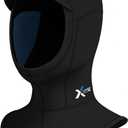 XUKER Neoprene Wetsuit Surf Hood for Men Women 5mm 3mm Wet Suit Hood with Fleece Lining for Ears Part Keep Warm in Cold Water (Medium)