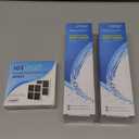 ICEPURE ADQ747935 Replacement for LG LT1000P Kenmore Elite 9980 MDJ64844601 LT1000, LT1000PC, ADQ74793501 LMXS28626S, LMXS30796S LMXC23796S Refrigerator Water Filter and LT120F Air Filter, 2 Combo