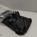 Reusable Grocery Bag on Wheels Shopping Bag with Wheels, Detachable Roller Tote Bag, Luggage Bag, used for Shopping, Camping, Traveling, Giving Gifts to Friends, Large Capacity, Black