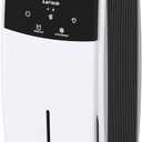 Dehumidifier with Drain Hose for Bathroom, 95 OZ Dehumidifiers for Home Bedroom Basement & RV with Auto Shut-off, Aromatherapy