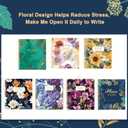 CAGIE 2026 Planner Weekly and Monthly, Jan-Dec 2026 8.3 x 9.3 Inch Hardcover Spiral Bound, 13 Tabs and Pocket, Floral Daily Planner for Women, Perfect 2026 Yearly Calendar Planner