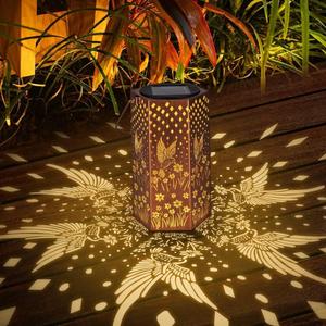 Gifts for Women Men Mom Hummingbird Solar Lights Outdoor - Mothers Day Gifts Solar Lanterns Outdoor Waterproof Garden Decoration for Outside, Outdoor, Patio, Yard, Lawn