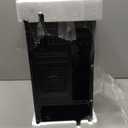 TGDGAMER Matx Case:High Airflow Micro ATX Case, Support MATX, MiniITX, Micro ATX Case Slim with USB3.0x1 I/O Port, Black with 80MM Fans