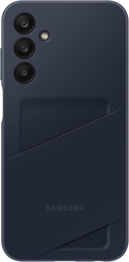SAMSUNG Galaxy A25 5G Card Slot Phone Case, Protective TPU Cover with ID Pocket Holder, Finger Tap Control for Credit Card Payment, US Version, EF-OA256TBEGUS, Black