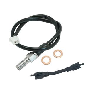 S SYUU M10x1.00mm Hydraulic Brake Light Switch, Universal Motorcycle Rear Hydraulic Brake Pressure Light Switch