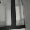 Adjustable Overbed Bedside Table, Hospital Bed Table with Wheels, Portable Rolling Desk, Mobile Small Standing Desk, Rolling Laptop Stand, Computer Cart (23.62inch)