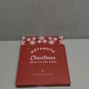 2025 Christmas Ornaments 9 x 7 inch Picture Frame Metal Hanging Pendant for Tree Small Decorative Keepsake, Display Photo for Baby and Pet Snowman