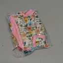 Leekalos Reusable Washable Dog Diapers Female (3 Pack) - Highly Absorbent Doggie Diapers - Size Adjustable Puppy Diapers for Dog Period Panties (Large, Flora) (Large (15"-17" Waist), Flora(Gray Lining))