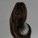 NTYNTY Ponytail Extension  16 Claw Clip in Ponytail Hair Extensions Natural Soft Synthetic High Pony Tail Hairpieces for Women (Light Brown, 16 inch)