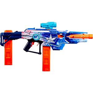 Nerf Loadout Galactic Commander Motorized Blaster, 3 Firing Modes, 3 Attachment Accessories, 48 Nerf N1 Darts, Kids Toys & Gifts, Ages 8+, Large