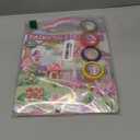 6 Set (260pcs) Puffy Sticker Books Activity for Girls, Reusable Stickers Book, Fairytale+Garden+Princess Party+Mermaid+Kids Zone+Girls' Shop, Travel Book for Kids Ages 3+
