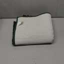 Arotive Luxury Chenille Toilet Rugs U-Shaped, Extra Soft Thick Absorbent Toilet Mat, Non-Slip Shaggy Plush Contour Bathroom Rugs, Machine Wash Dry Bath Rug Mat for Toilet Base 24"x24", Dark Green