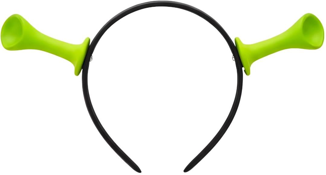 Green Ears Headband Costume 100% LIGHT-WEIGHT COSPLAY FOAM Adult Womens Mens Alien Halloween Costumes (One Size)