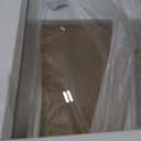 Shower Glass Panel 20.5" W x 78" H, Fexed Shower Sreen for Walk-in Bathroom, 5/16"(8mm) SGCC Clear Tempered Glass Shower Wall Panels, Matte Black