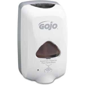 GOJO 274012 TFX Foam Soap Dispenser, 1200ml, 4 1/10w x 6d x 10 3/5h, Gray