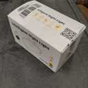 Wireless Warm White Motion Sensor Step Lights, 8 Colors Changeable RGB LED Closet Lights USB Rechargeable Battery Operated Puck Lights with Remote, Dimmable Under Cabinet Counter Lighting (6 Pack)