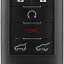 Car Key Fob Keyless Entry Remote 315MHz OUC6000066 for Cadillac Escalade/Escalade ESV 2007-2014
