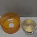 Modern Glass Pendant Light, E26 Hanging Light Fixture with Gold Metal Socket, Adjustable Cord Ceiling Lighting for Kitchen, Dining Room, and Bedroom (Orange)