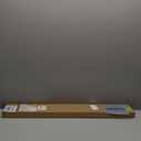 No Drill Blinds for Windows 1" Vinyl L-Shaped Slats Cordless Mini Blinds for Home, for Window Size 33" W  48" H White