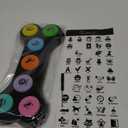 Dog Recordable Training Buttons, Set of 7 Colors, Dog Buttons for Communication, Dog Speech Training Buzzers, Loud Clear Already Recorded Words, Adjustable Volume
