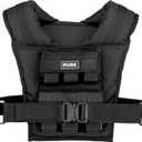 MVRK Weighted Vest for Men Heavy Duty Rucking & Strength Training Vest with Removable Iron Weights, Adjustable 15100lbs, No-Bounce Design for Calisthenics, HIIT & Functional Fitness, 25lbs