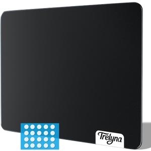 Tempered Glass Mousepad for Gaming, 19.7"x15.7" Large Hard Mousepad, 19.7L x 15.7W inches