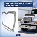 Front Chrome Grill Trim Grille Surround fit for Mack CV Semi Trucks
